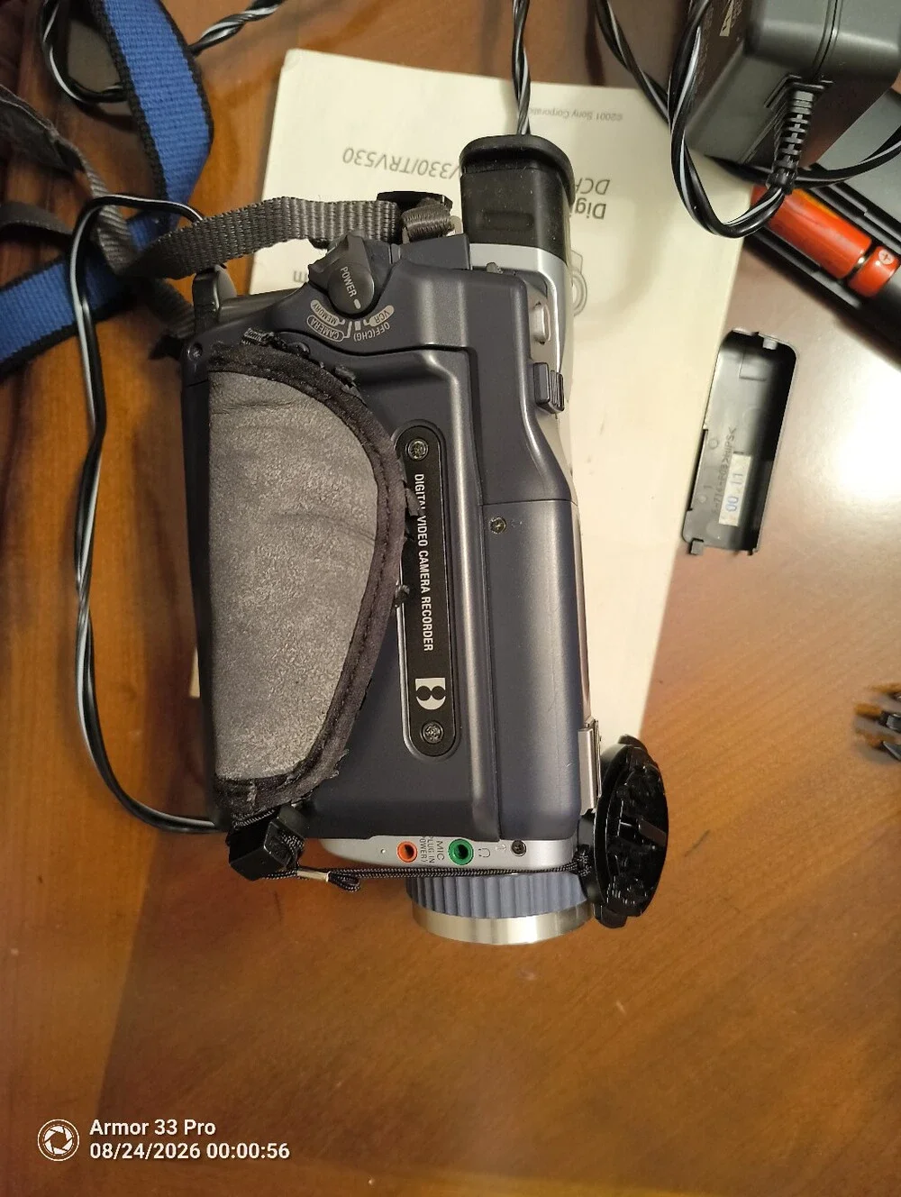 Sony Silver Digital Handycam 700x SteadyShot Camcorder